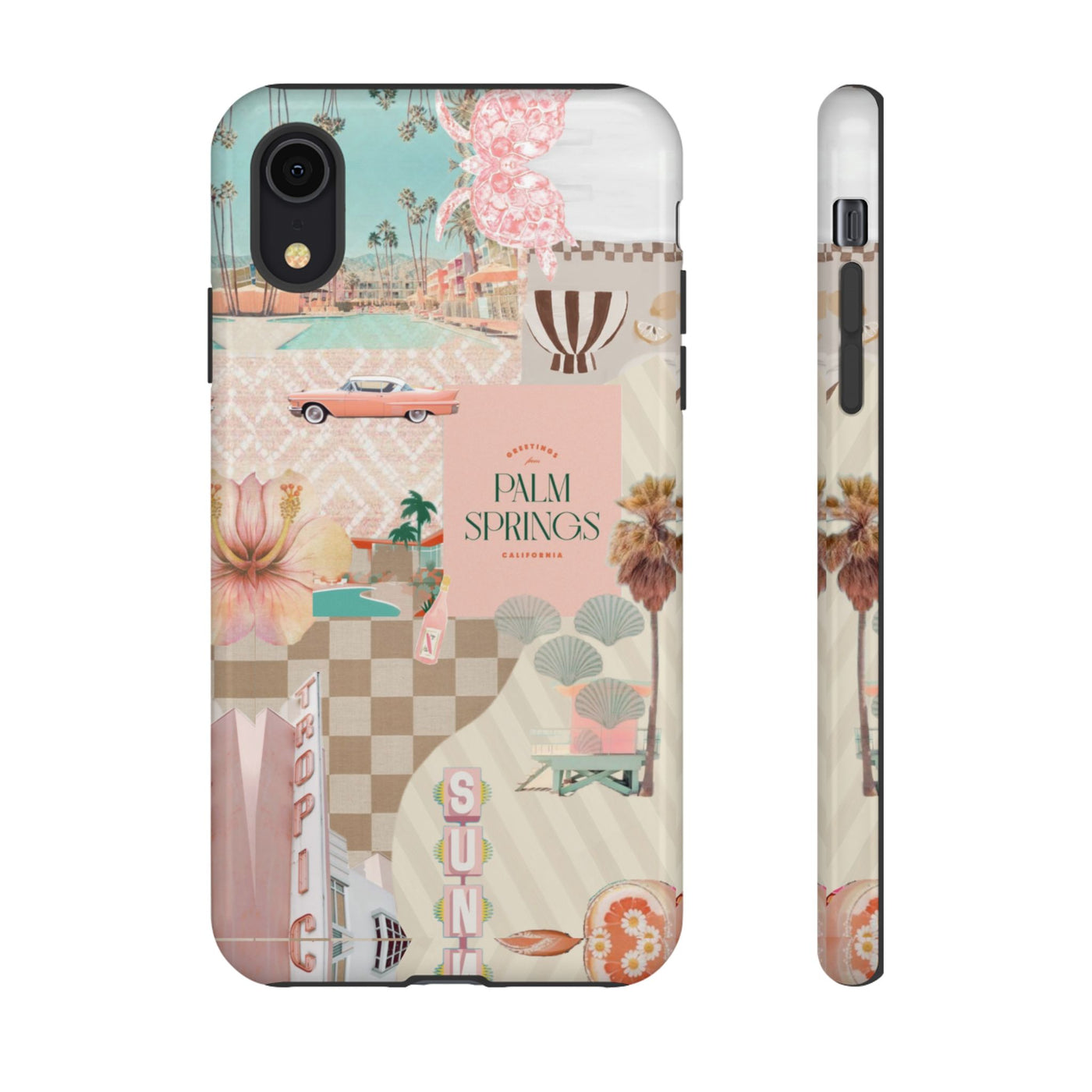 Peachy in Palmy Tough Case