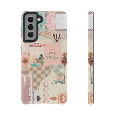 Peachy in Palmy Tough Case