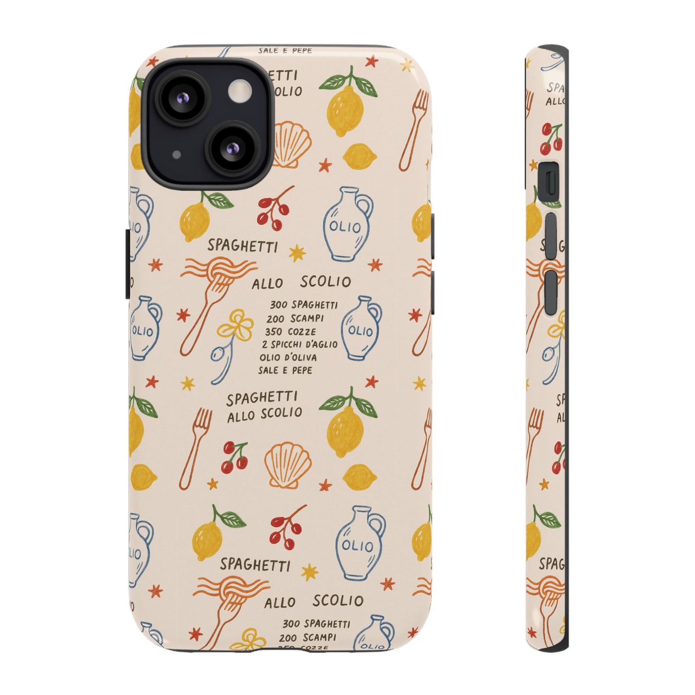 Spaghetti Olio Tough Case