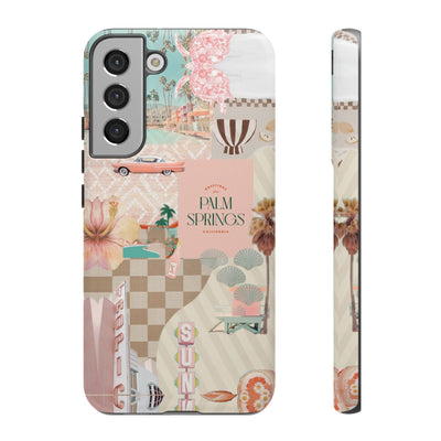 Peachy in Palmy Tough Case