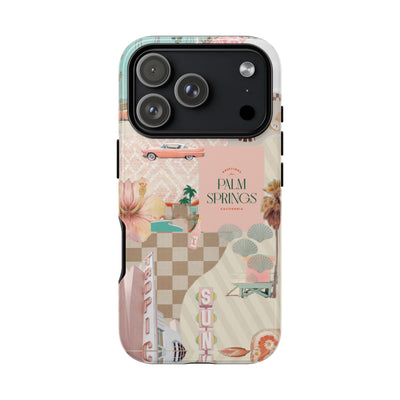 Peachy in Palmy Tough Case