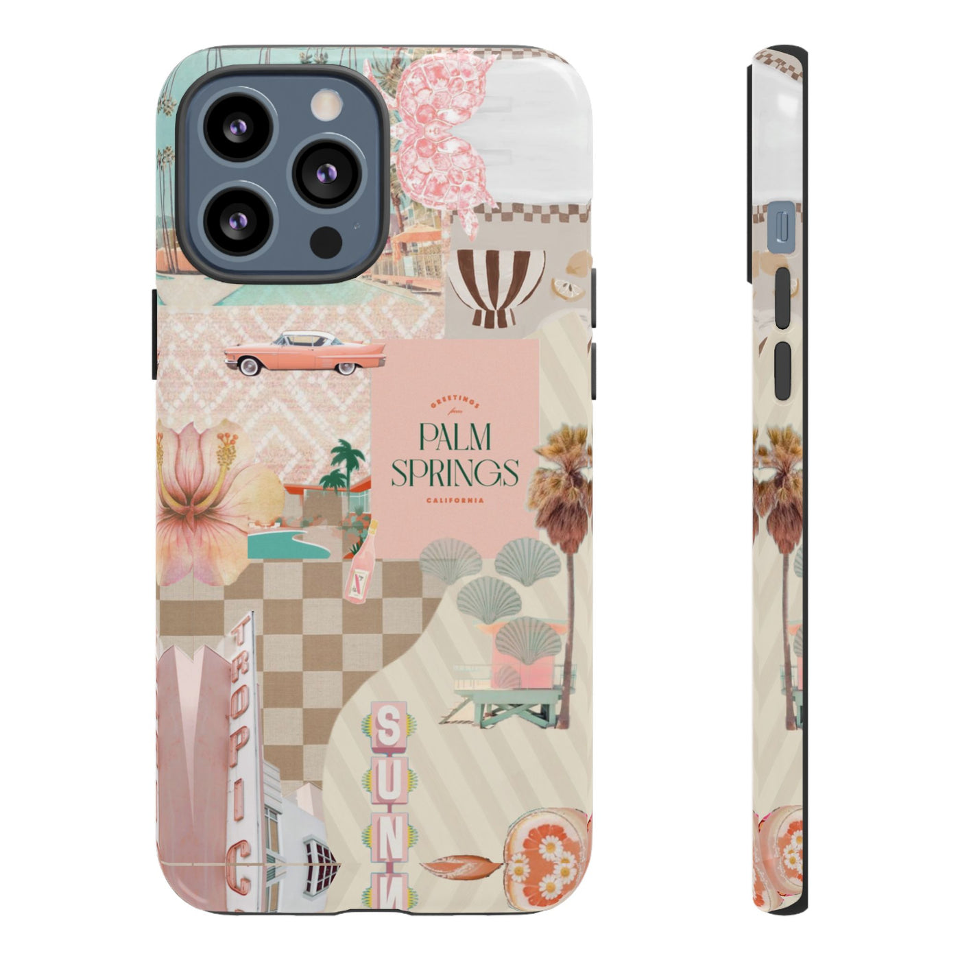 Peachy in Palmy Tough Case