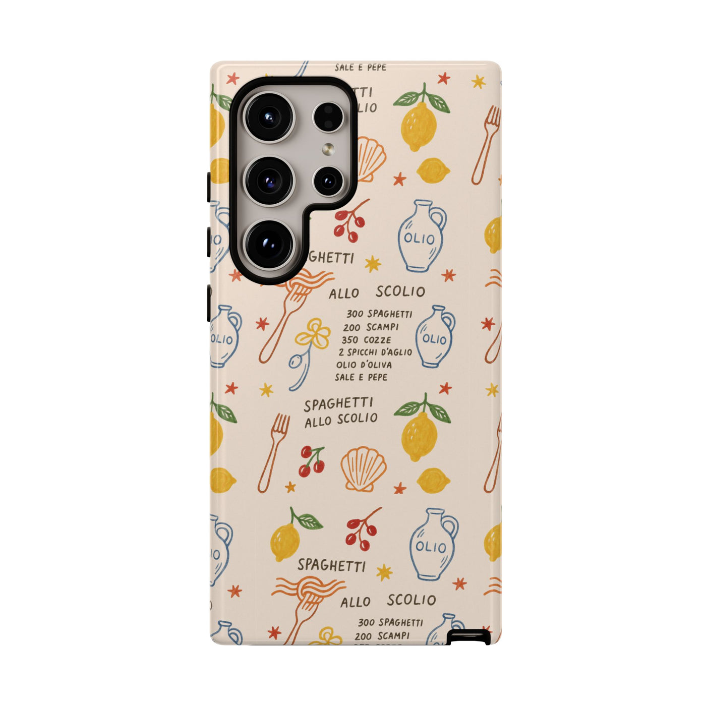Spaghetti Olio Tough Case
