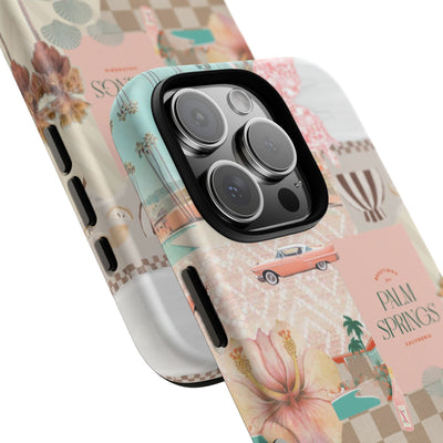 Peachy in Palmy Tough Case