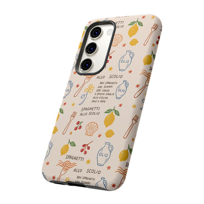 Spaghetti Olio Tough Case