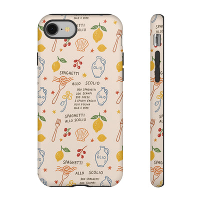 Spaghetti Olio Tough Case