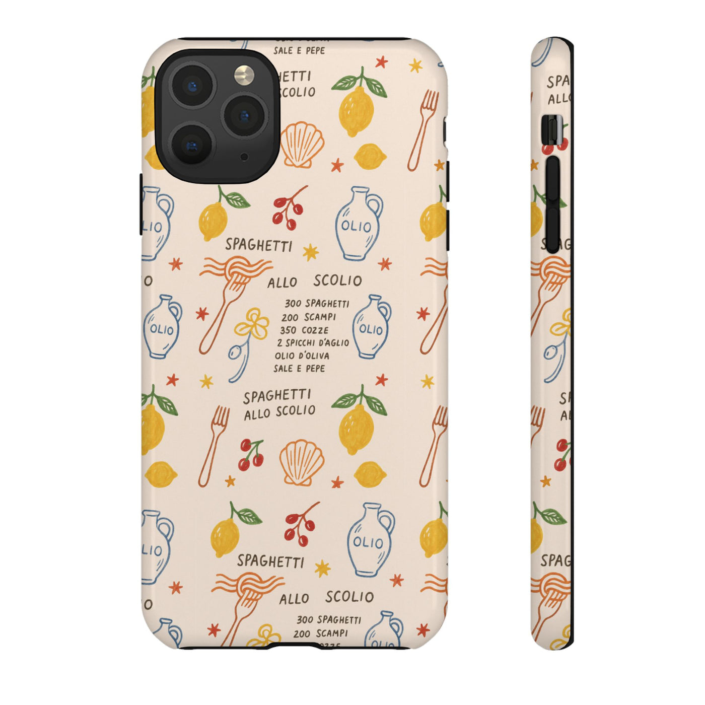 Spaghetti Olio Tough Case