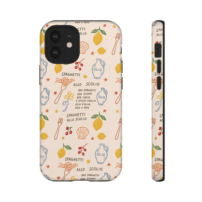 Spaghetti Olio Tough Case