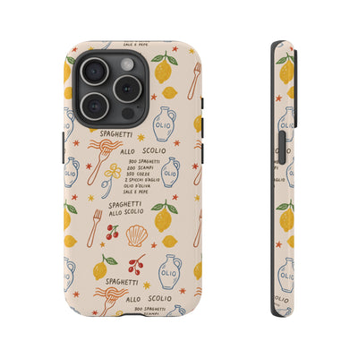 Spaghetti Olio Tough Case