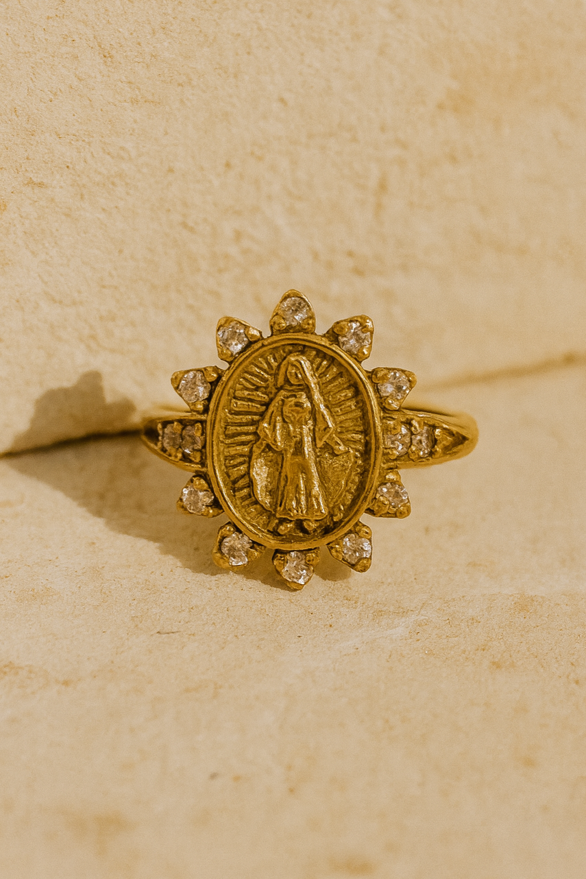 Mary Brass Ring