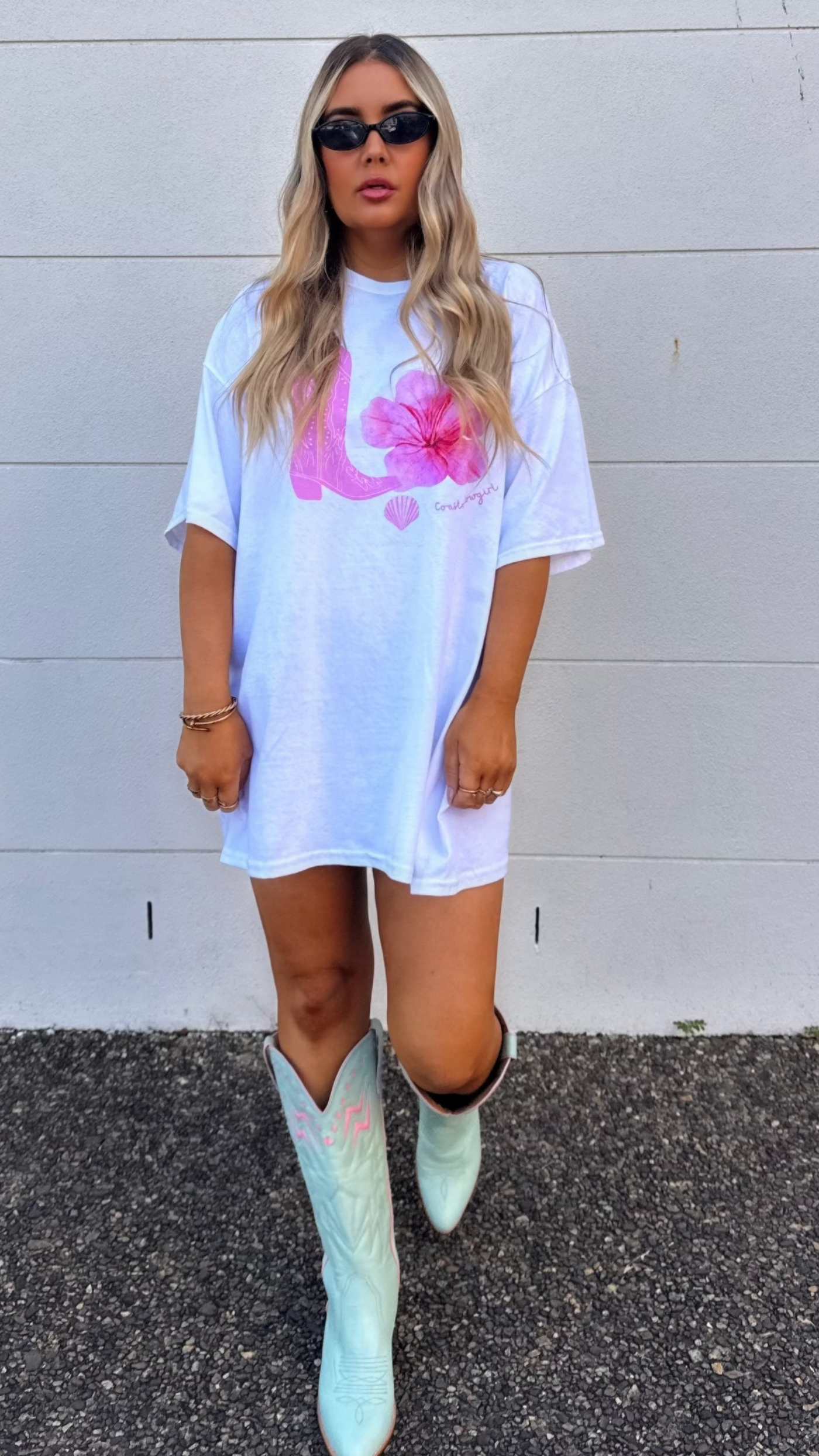Coastal Cowgirl Oversize Tee