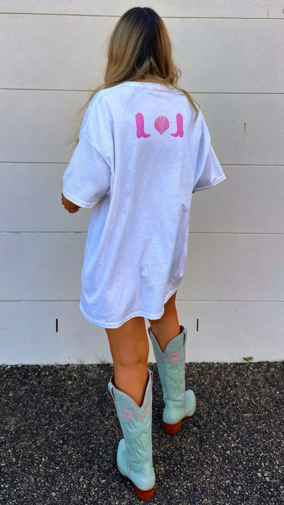 Coastal Cowgirl Oversize Tee