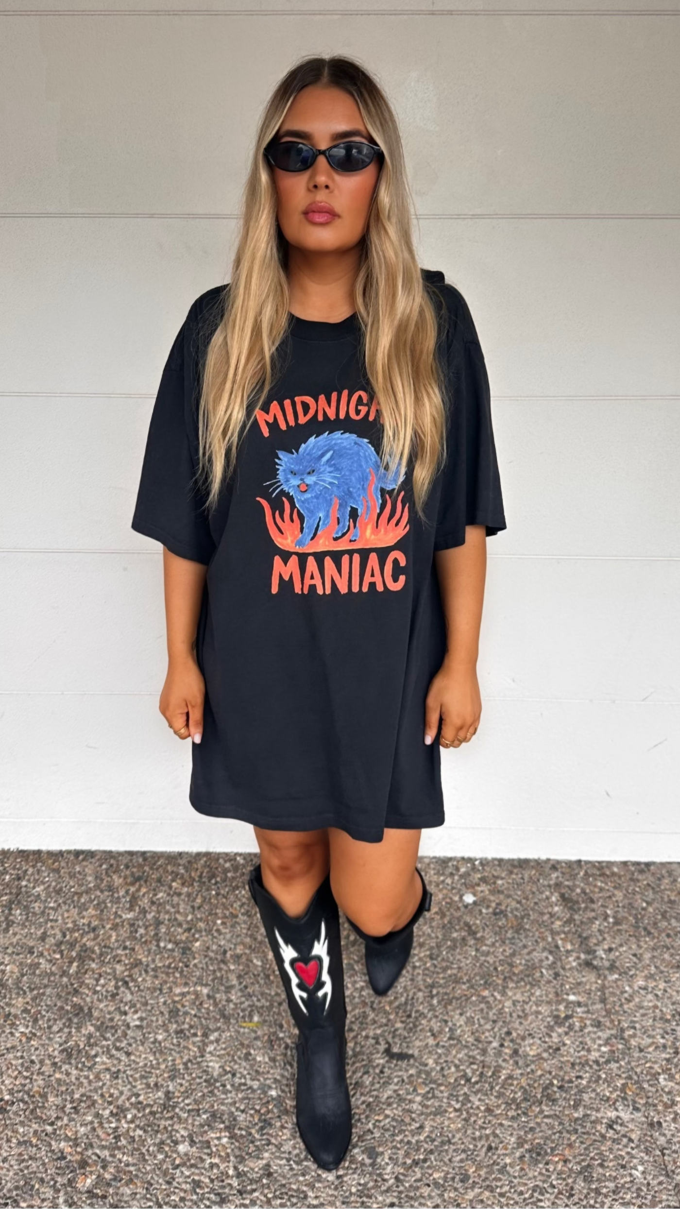 Midnight Maniac Oversize Tee