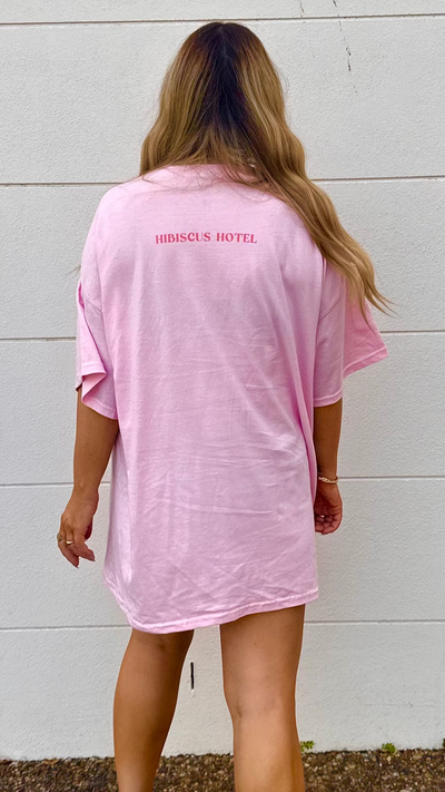 Hibiscus Hotel Oversize Tee